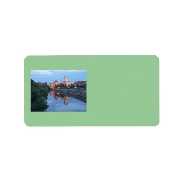 Panoramic View Address Label (Front)