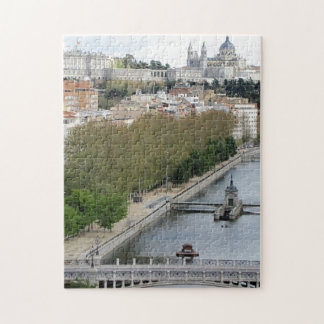 Panoramic view, Madrid, Spain Jigsaw Puzzle