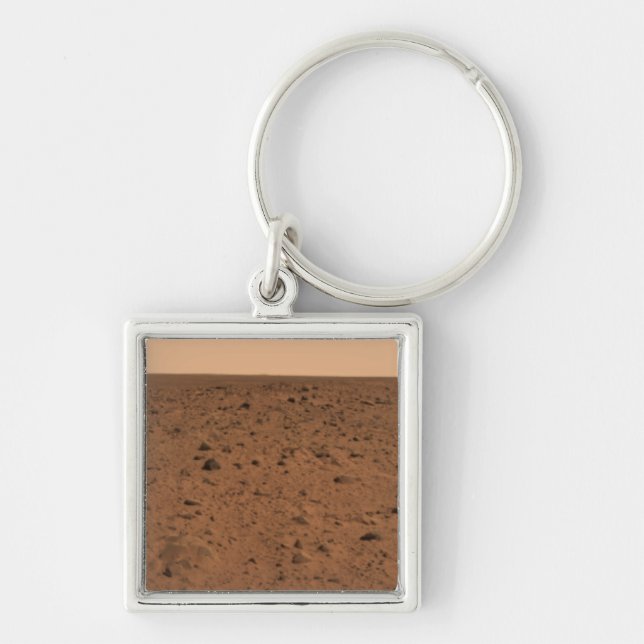 Panoramic view of Bonneville Crater Key Ring (Front)