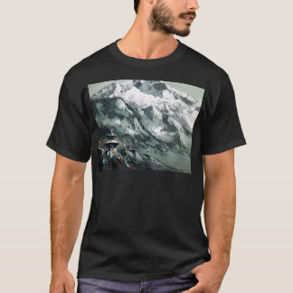 Panoramic View Of Everest Base Camp T-Shirt