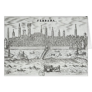 Panoramic view of Ferrara