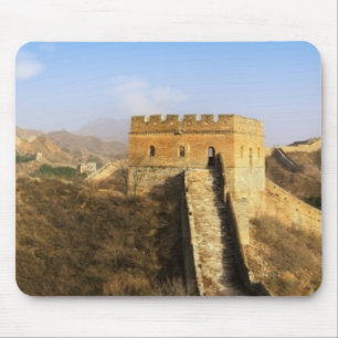 Panoramic view of Great Wall, China 2 Mouse Pad