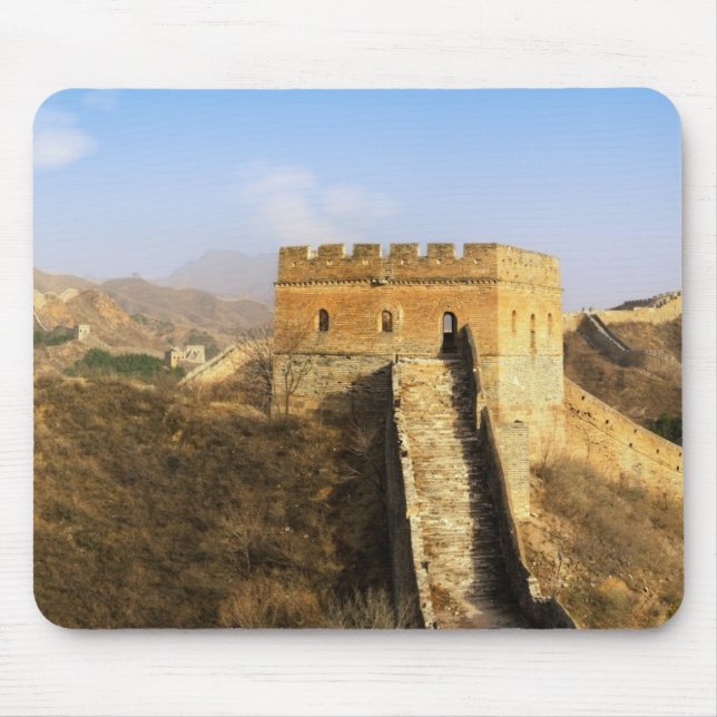 Panoramic view of Great Wall, China 2 Mouse Pad (Front)