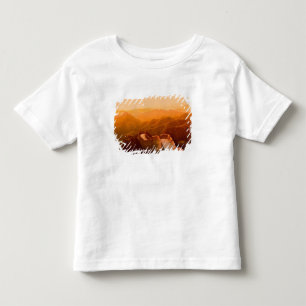 Panoramic view of Great Wall, China Toddler T-Shirt