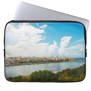 Panoramic View Of Havana, Cuba Laptop Sleeve