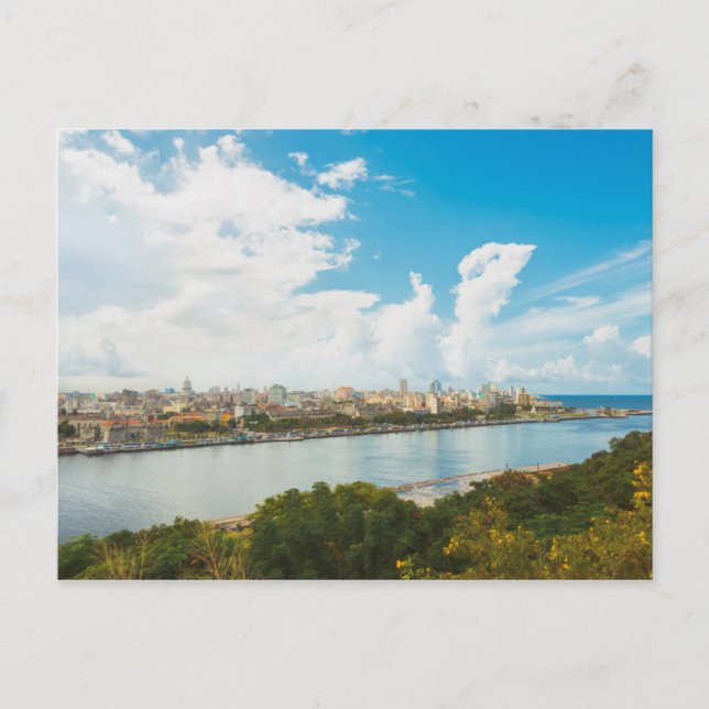 Panoramic View Of Havana, Cuba Postcard (Front)