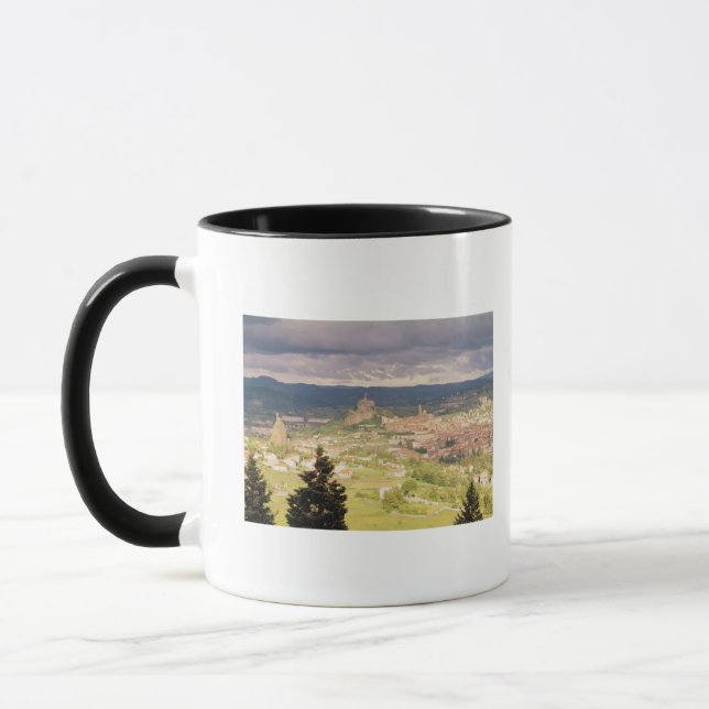 Panoramic view of Le-Puy-en-Velay Mug (Left)