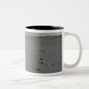 Panoramic view of Mars 11 Two-Tone Coffee Mug