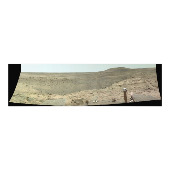 Panoramic view of Mars 2 Photo Print (Front)