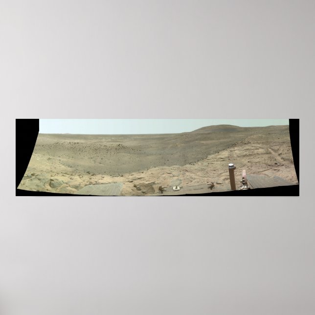 Panoramic view of Mars 2 Poster (Front)