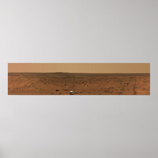 Panoramic view of Mars 4 Poster (Front)