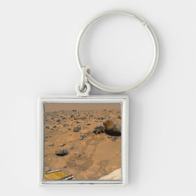 Panoramic view of Mars 5 Key Ring (Front)
