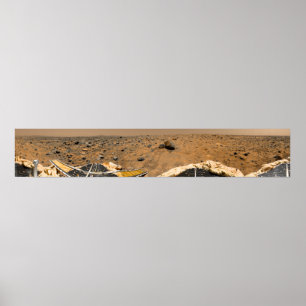 Panoramic view of Mars 5 Poster