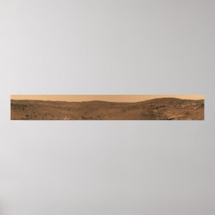Panoramic view of Mars 8 Poster