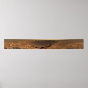 Panoramic view of Mars 9 Poster