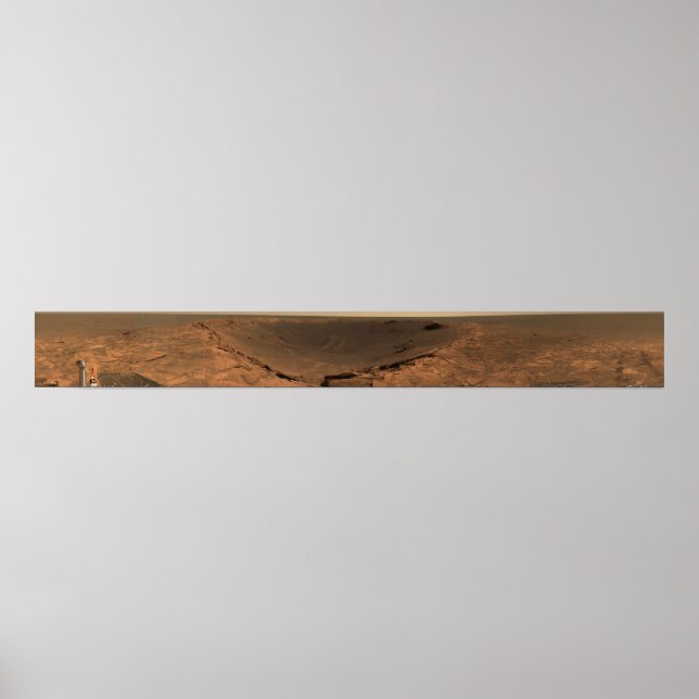 Panoramic view of Mars 9 Poster (Front)