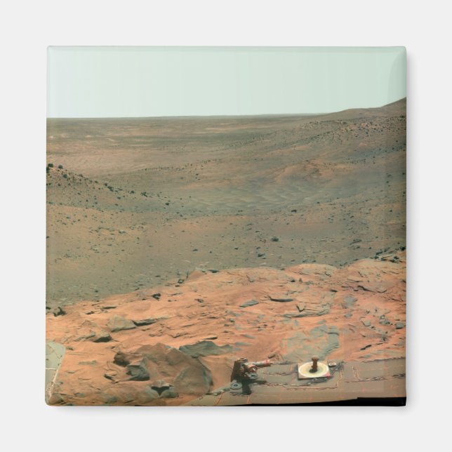 Panoramic view of Mars Magnet (Front)