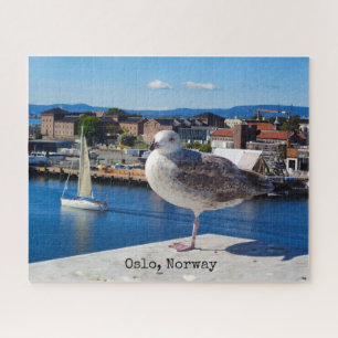 Panoramic view of Oslo, Norway Jigsaw Puzzle