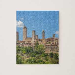 Panoramic view of San Gimignano Tuscany Italy Jigsaw Puzzle