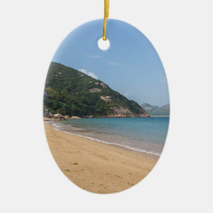Panoramic view of Sok Kwu Wan Lamma Island Ceramic Tree Decoration