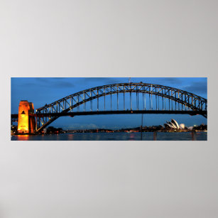 Sydney Harbour Bridge Posters & Photo Prints | Zazzle AU