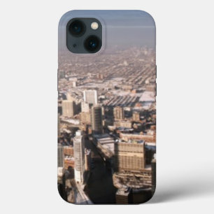 Panoramic view of the city iPhone case