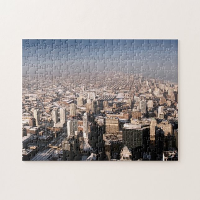 Panoramic view of the city jigsaw puzzle (Horizontal)