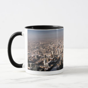 Panoramic view of the city mug