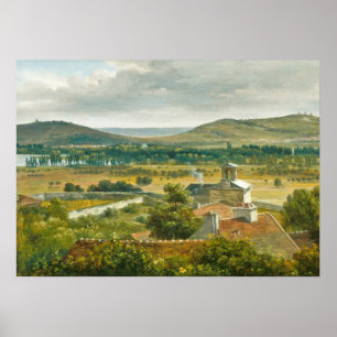 Panoramic View of the Ile-de-France Poster