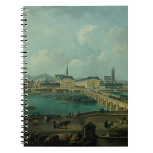 Panoramic View of Tours, 1787 (oil on canvas) Notebook