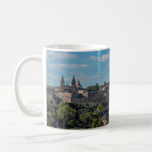 Panoramic view of Valletta old town in Malta Coffee Mug