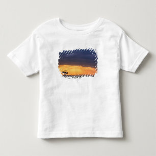 Panoramic view of Vulture and acacia tree Toddler T-Shirt