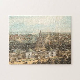 Panoramic view of Washington DC  Jigsaw Puzzle