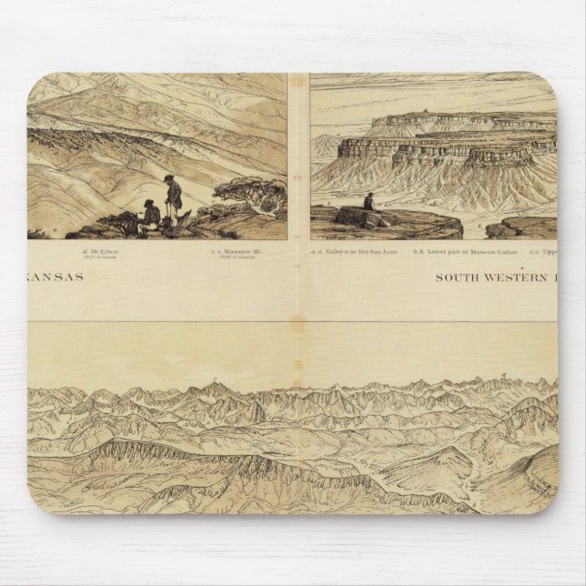 Panoramic Views Mouse Pad (Front)