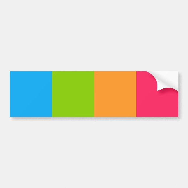Panoromantic Pride Bumper Sticker (Front)