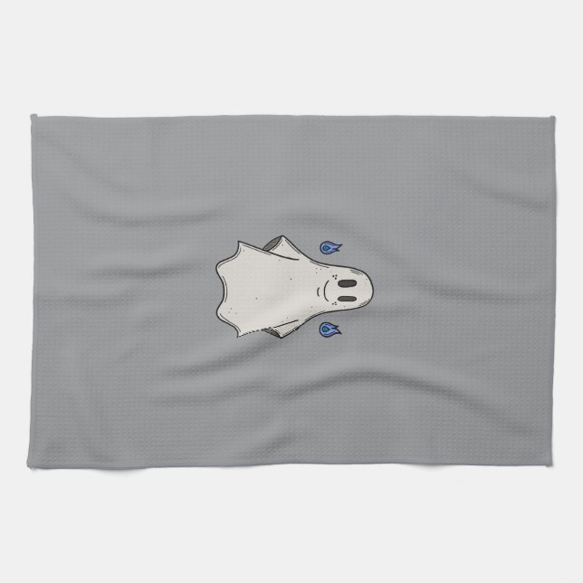 Paños de Cocina con Fantasma Aesthetic Tea Towel (Horizontal)