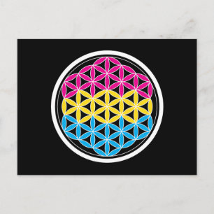 panSacred geometry Postcard