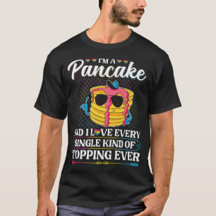 Panseual Pancake, Funny Panseuality Pan Pride Mont T-Shirt