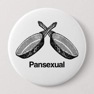 Pansexual - 10 cm round badge