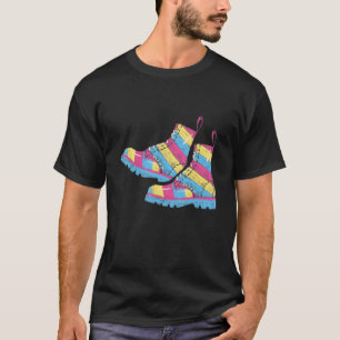 Pansexual Boots Gay Love LGBTQ+ Cute Aesthetic T-Shirt