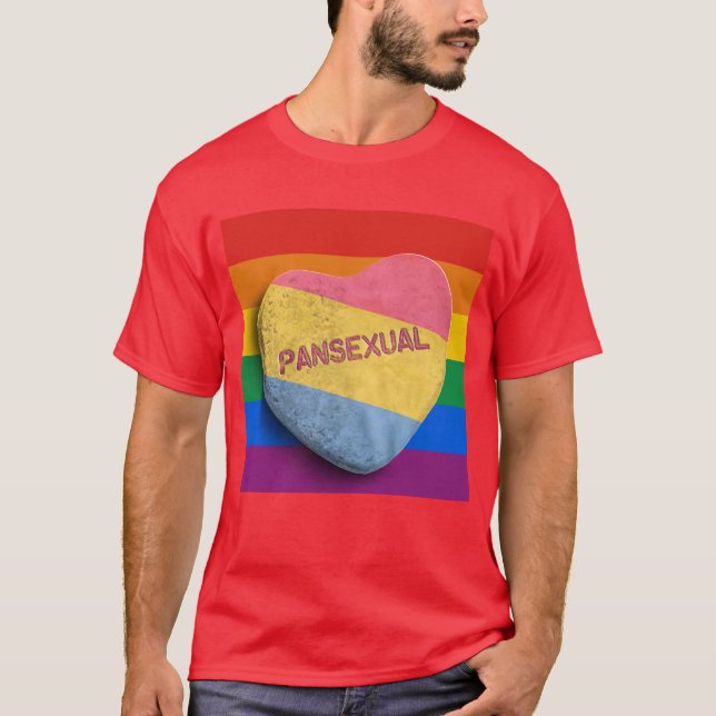 PANSEXUAL CANDY -.png T-Shirt (Front)