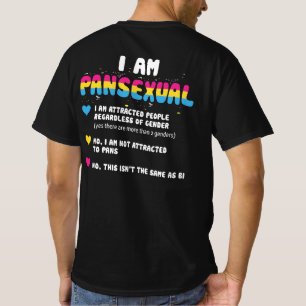 Pansexual Definition - Funny Gay Pride LGBT T-Shirt