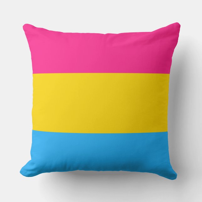 Pansexual Flag Cushion (Front)