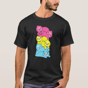Pansexual Flag Pan Pride Lgbtq Sloth 1 T-Shirt