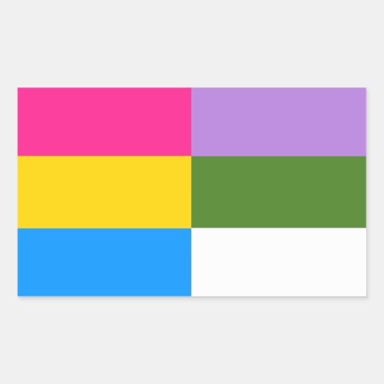 Pansexualgenderqueer Flag Stickers Au 