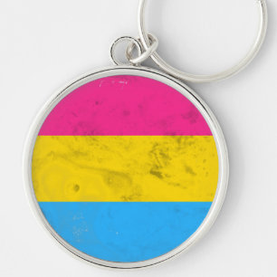 Pansexual Key Ring