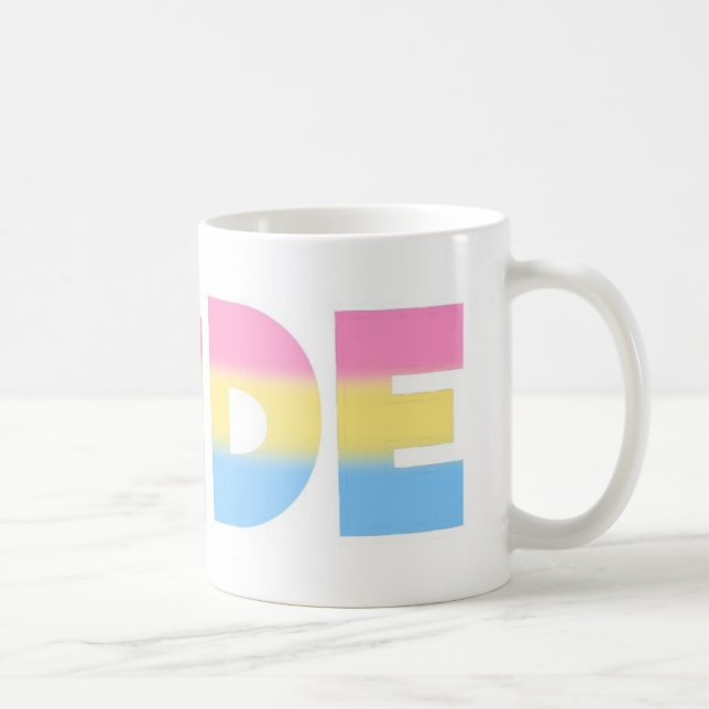 Pansexual/Omnisexual Pride Coffee Mug (Right)