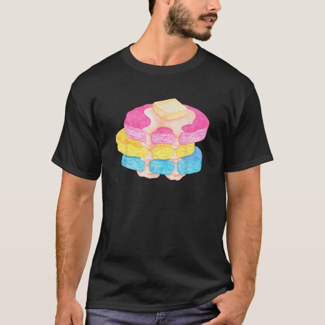 Pansexual Pancake T Shirt (Front)