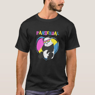 Pansexual Panda Pansexuality Pan Pride Lgbtq T-Shirt