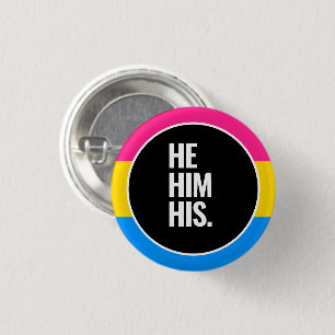 Pansexual Pride 3 Cm Round Badge